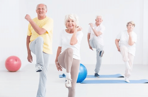 Promote exercises in seniors